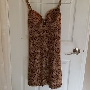 Leopard print nightdress